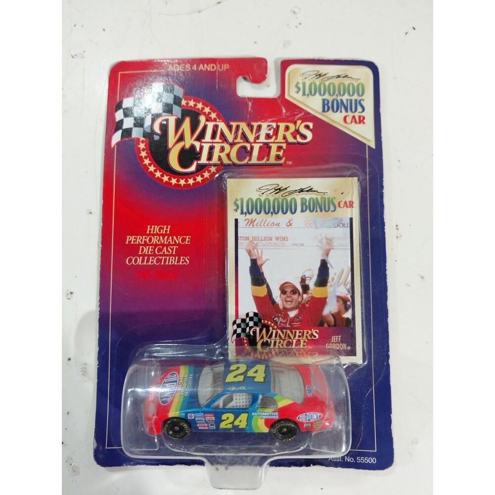NIP Winner's Circle 1:64 Die Cast 1,000,000 Bonus Jeff Gordon Dupont 24 Nascar
